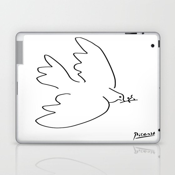 Picasso - Dove of peace Laptop & iPad Skin