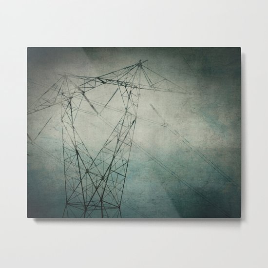 The Power of Line Metal Print