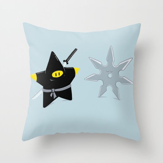 STARtling similarities Throw Pillow