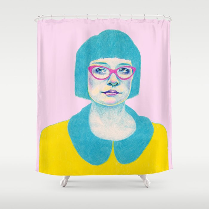 Nerdy Shower Curtain By Nataliefoss Society6