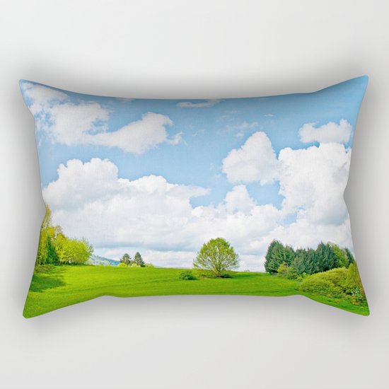 Wonderful spring Rectangular Pillow