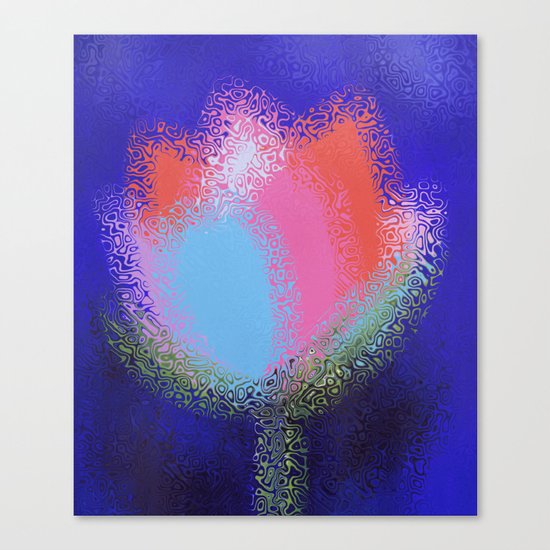 Floral Charm Canvas Print