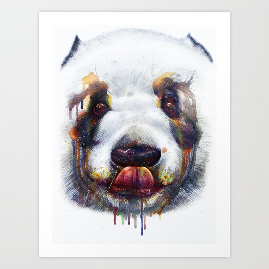 Sweet Panda Art Print