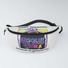 Absolute Vodka, Andy Print, Andy Pop Art Poster Fanny Pack