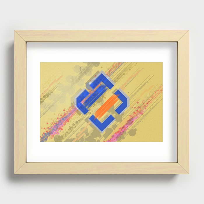 Colours Recessed Framed Print