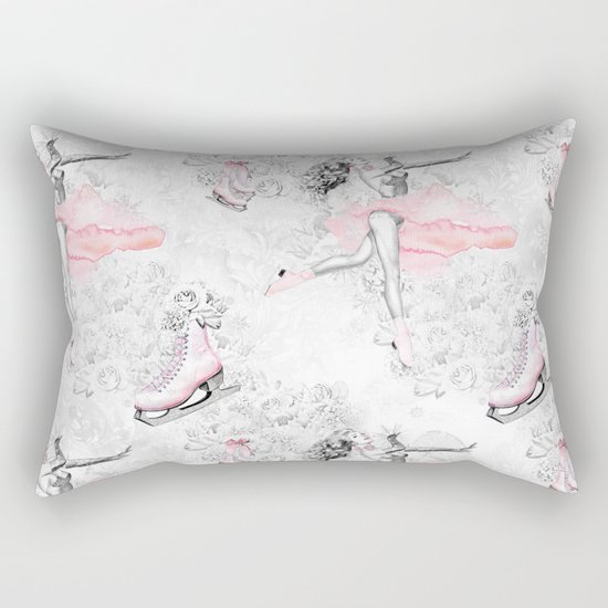 Figure Skating #1 Rectangular Pillow