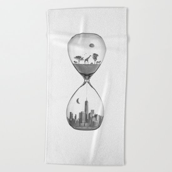 THE EVOLUTION OF THE WORLD Beach Towel