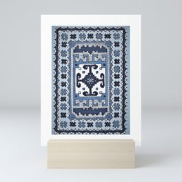 Bohemian rug 22. Mini Art Print