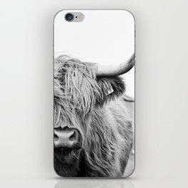 Highland Cattle Closeup iPhone Skin