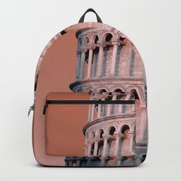A Tower In Slant Position Backpack