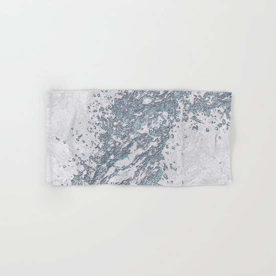 BE WATER MARBLE (abstract) Hand & Bath Towel