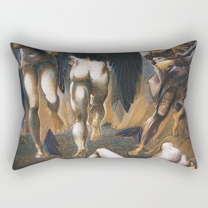  The Death of Medusa II - Edward Burne-Jones Rectangular Pillow