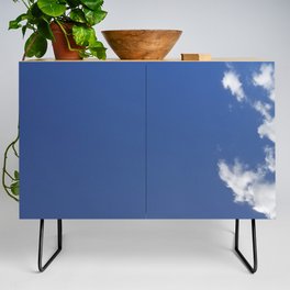 White Edge Credenza