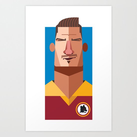 FT10 | i giallorossi Art Print
