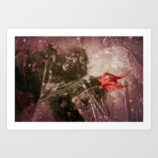 On Ice Art Print