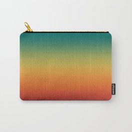 Colorful Trendy Gradient Pattern Carry-All Pouch