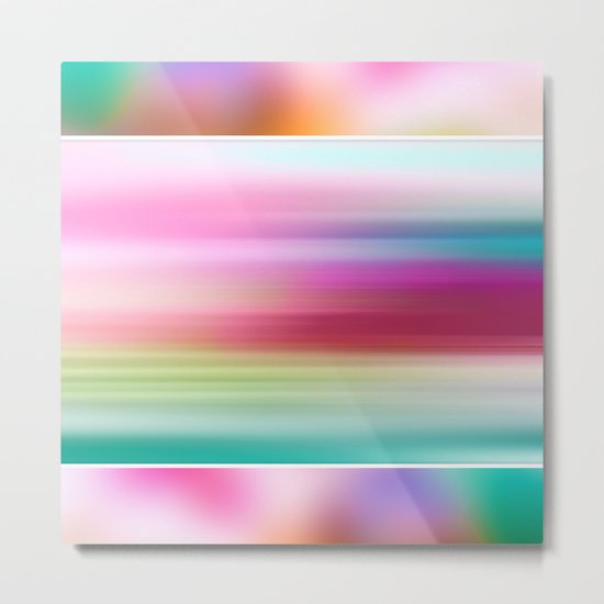 The Sound of Light and Color | PASTEL TRIPLET Metal Print