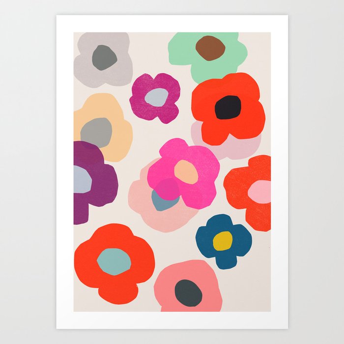 poppy 1 Art Print