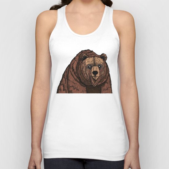 Bear Unisex Tank Top