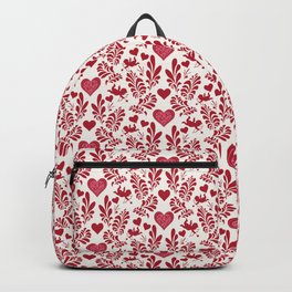 Cute Valentines Day Heart Pattern Lover Backpack