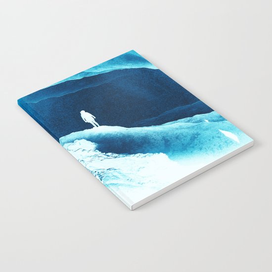 Love Isolation in Teal Notebook