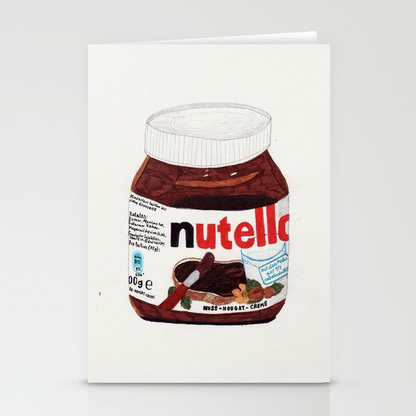 Nutella Stationery Cards