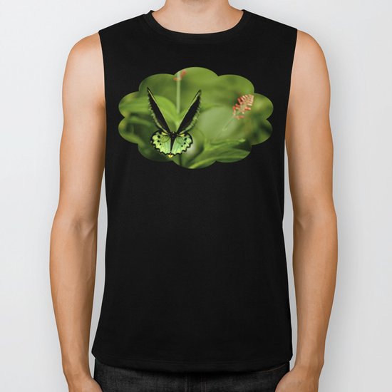 Birdwing Butterfly Biker Tank
