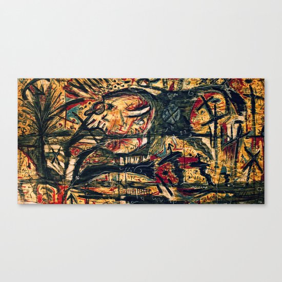 Leading Up to the Crucifixion Canvas Print