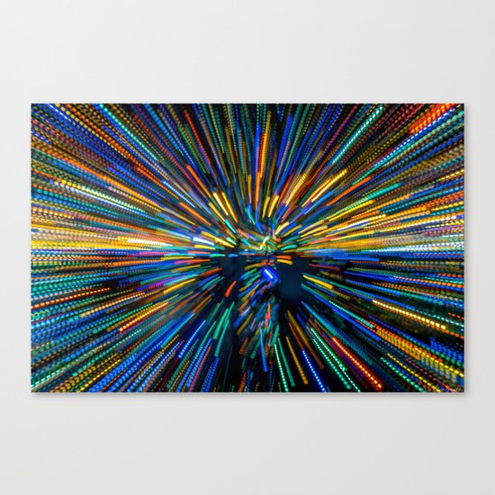 Explosion of Color Canvas Print