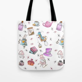 Alice in Wonderland Tote Bag