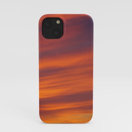 The Red Sunset iPhone Case
