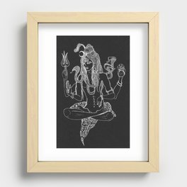 Shiva, Lord of the Yogis Recessed Framed Print