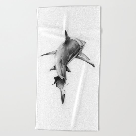 Shark II Beach Towel