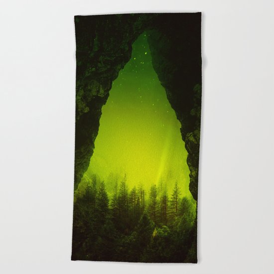 Toxic Forest Beach Towel