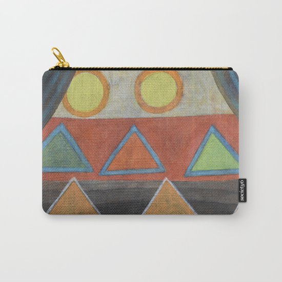 Clear the Stage for the Geometry Show Carry-All Pouch