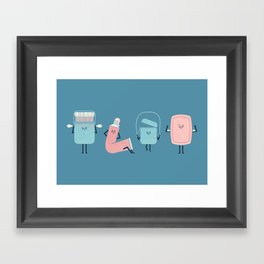 Bathroom Gym Framed Art Print