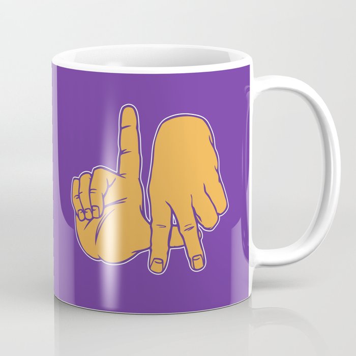 LA Fingers - Laker Purple and Gold Coffee Mug