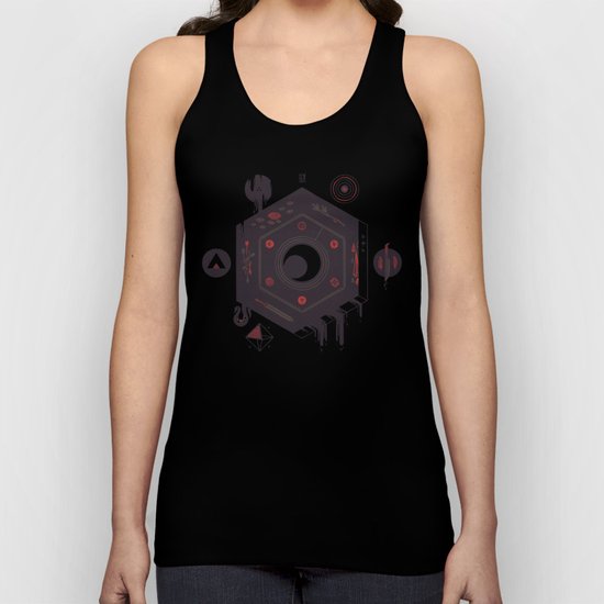Crescent Unisex Tank Top