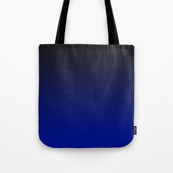 Cobalt blue Ombre Tote Bag
