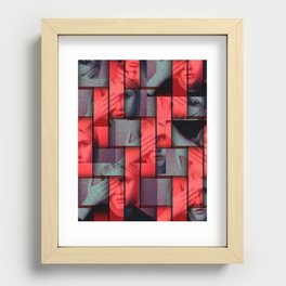 Upside and Down Recessed Framed Print