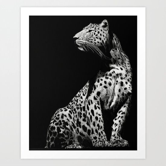 Leopard Art Print