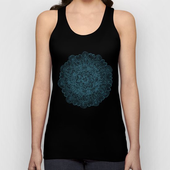 Embroidering With My Pencil Unisex Tank Top