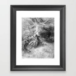 Death of Absalom - Gustave Dore Framed Art Print