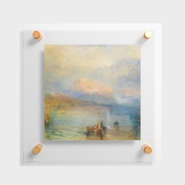 Joseph Mallord William Turner The red rigi Floating Acrylic Print