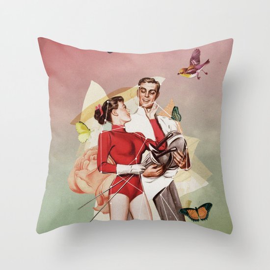 First Sight Throw Pillow