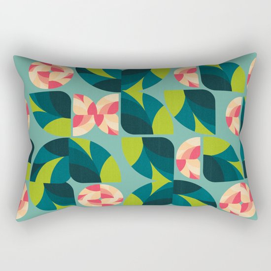 Wild Roses Rectangular Pillow
