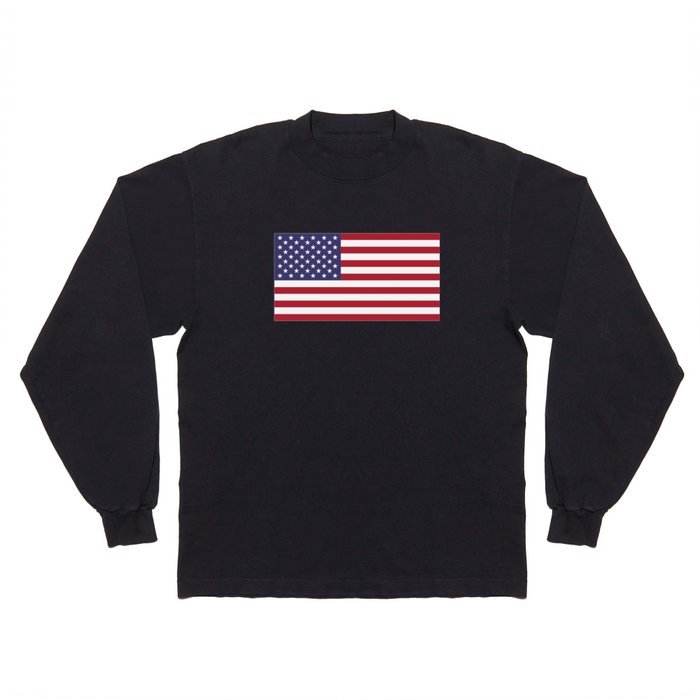 USA flag Long Sleeve T Shirt
