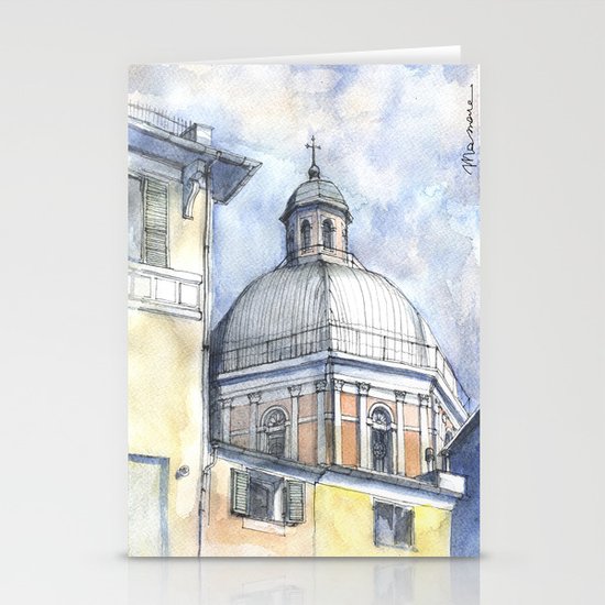 Chiesa A Pegli Stationery Cards
