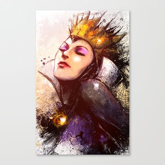 Evil Queen Canvas Print