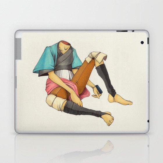 When I Was Little, My Father Was Famous. (No type) Laptop & iPad Skin